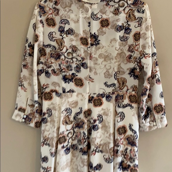 Floral maxi button down dress - Picture 4 of 4